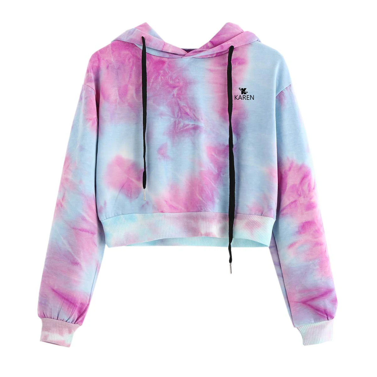 Women's Cute Fashion Hoodie Crop Top Sweatshirt 1