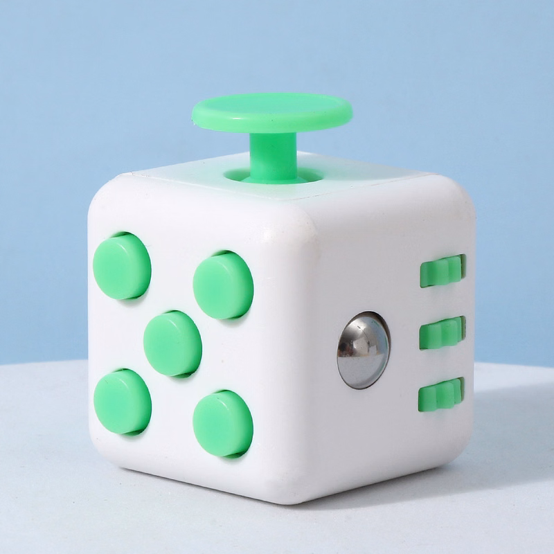 6-Sided Fidget Cube Stress Relief & Focus Toy for Adults & Kids
