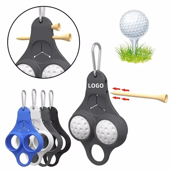 Silicone Golf Ball Sleeve Holder