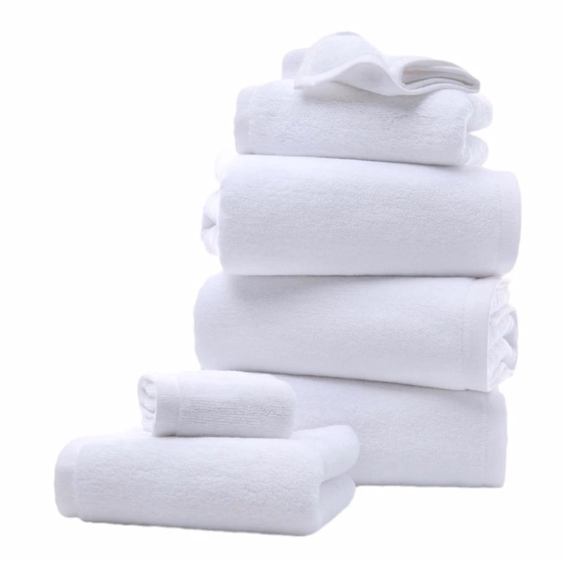 Embroidered Cotton Washcloth Towel MOQ 50PCS