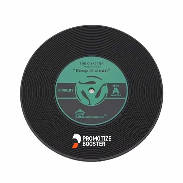 Disc Shaped Coaster Cup Mat