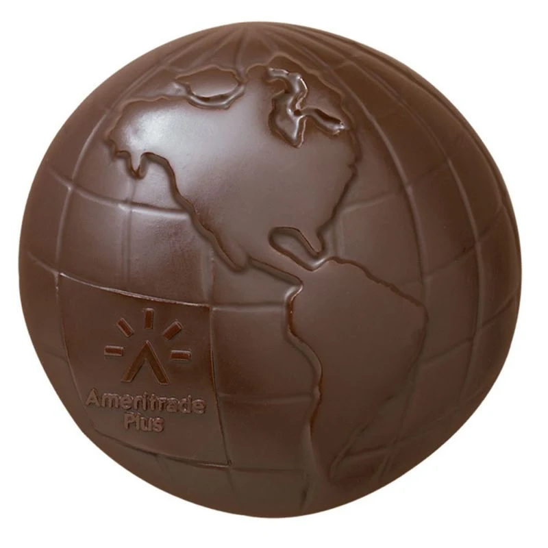 5 oz Custom Chocolate Globe Earth or Planet 1