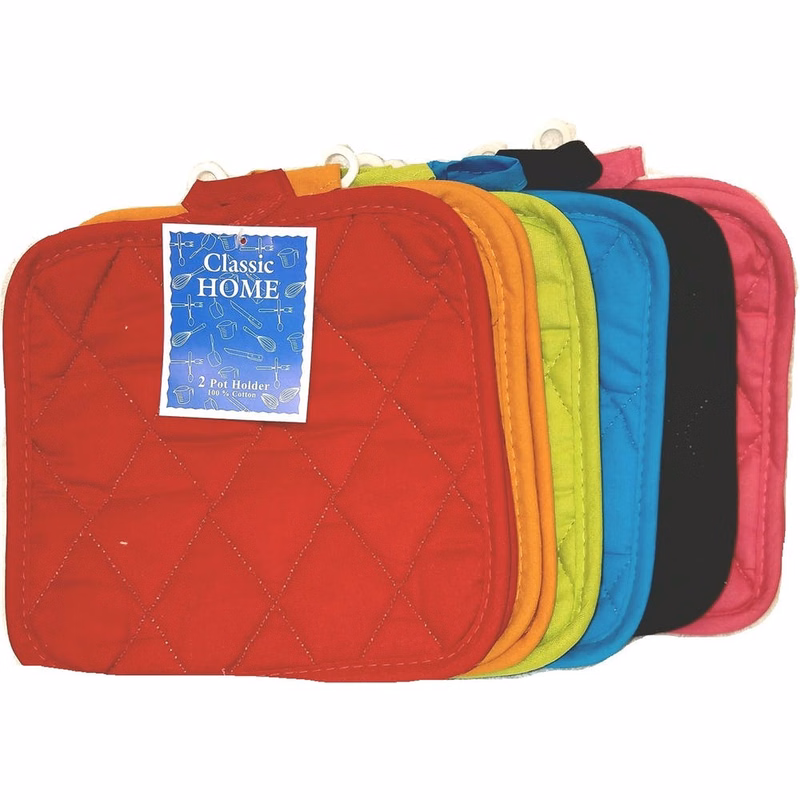 Bright Pot Holders - Assorted 8" x 8"