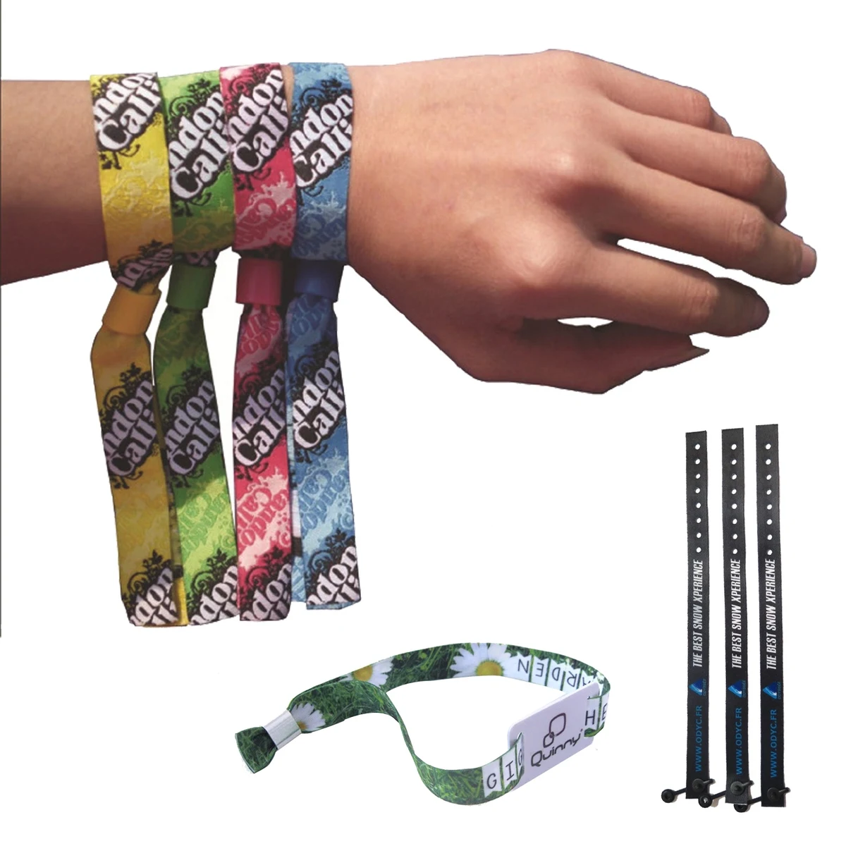 Ribbon Wristband 1