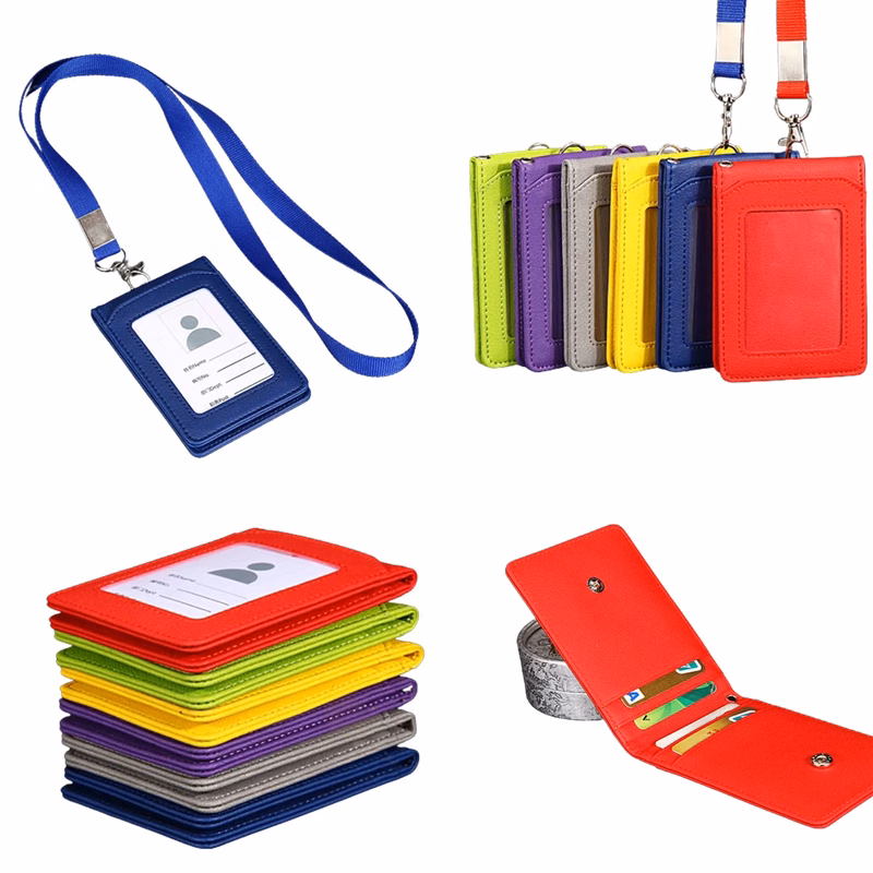 ID Badge Holder with Lanyard