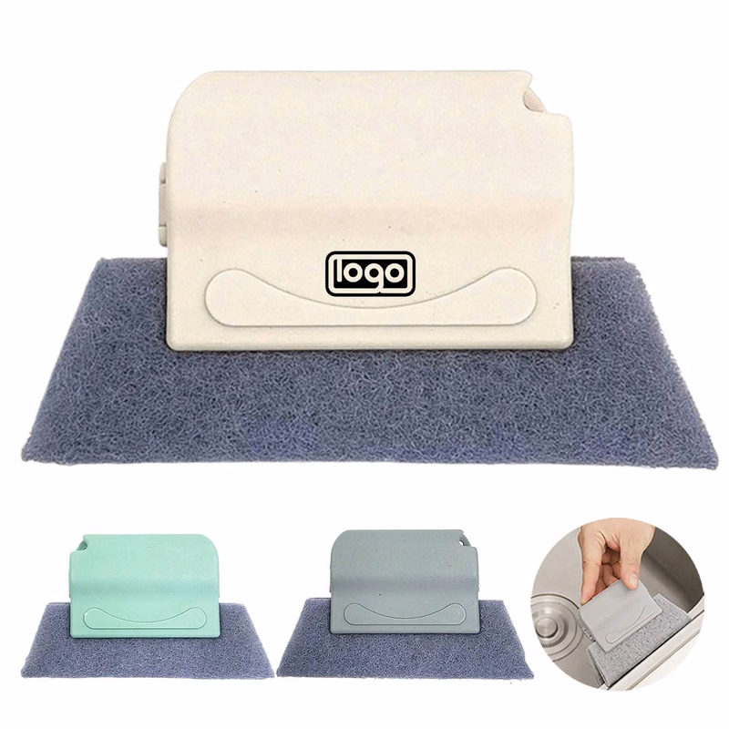 Easy Window Crevice Cleaning W/ Lightweight Plastic Brush