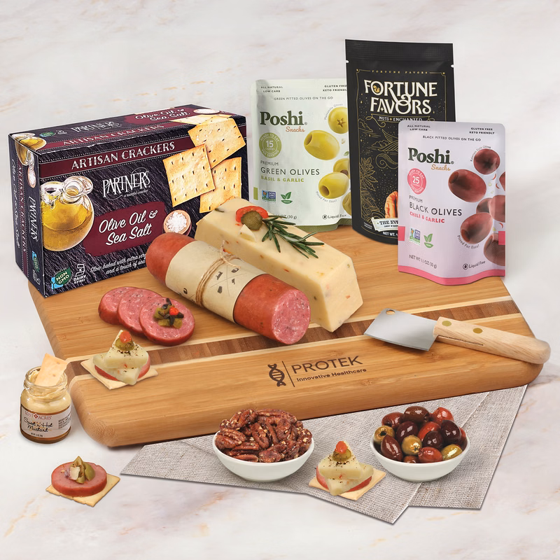 Shelf Stable Savory Delights Charcuterie Board
