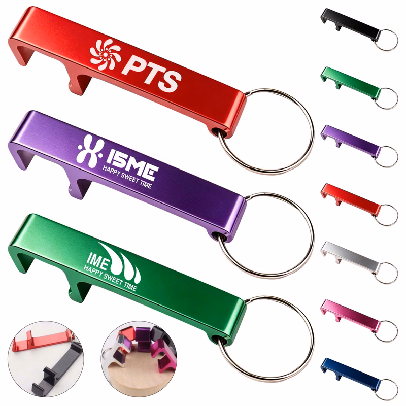 Beer Bottle Opener Keychain