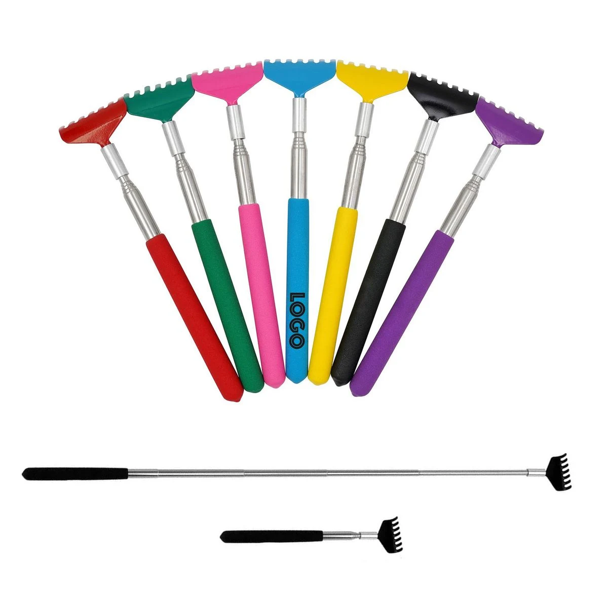 Stainless Steel Retractable Back Scratcher 1