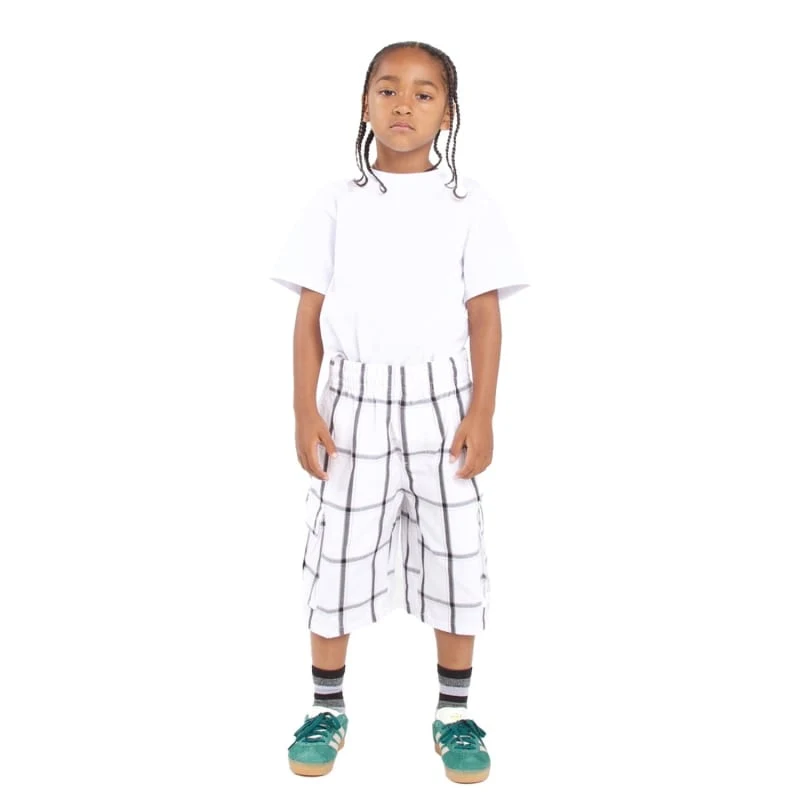 Shaka Wear Youth Plaid Shorts 1