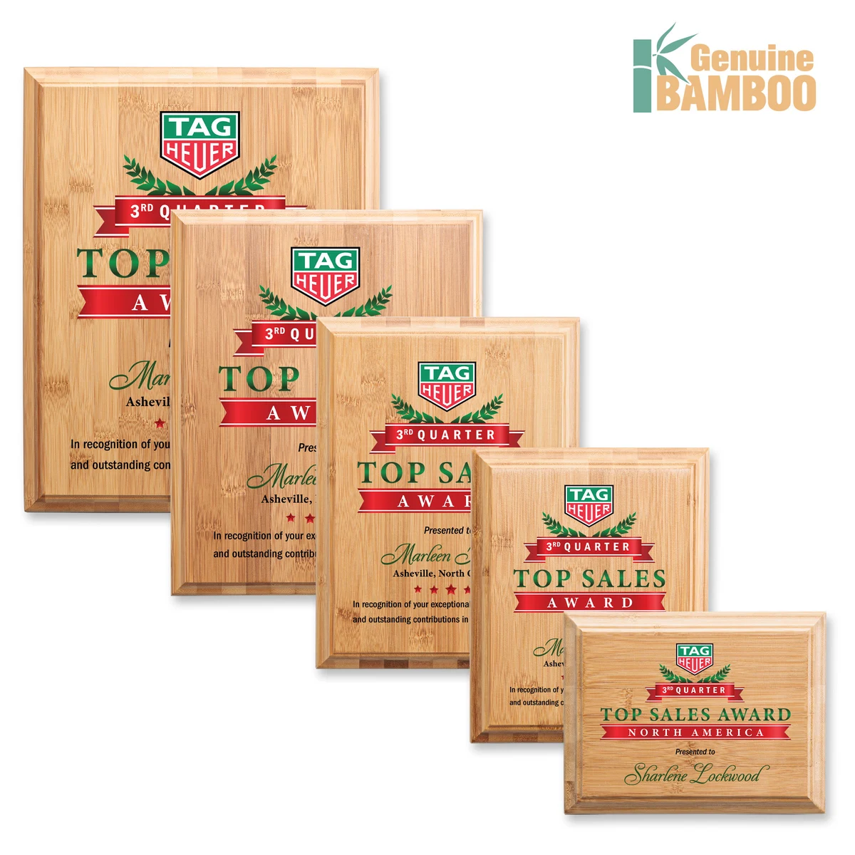 Bamboo VividPrint™ Plaque 1