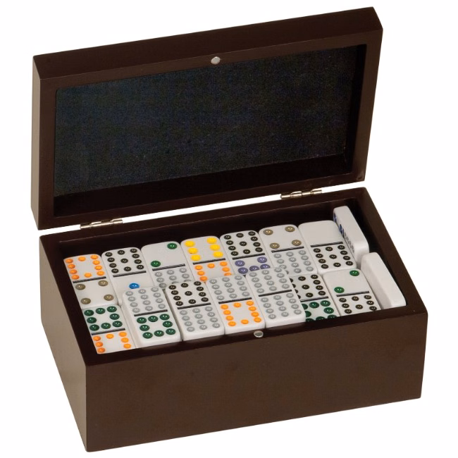 Custom Engraved Dominos Set (engraved plate)