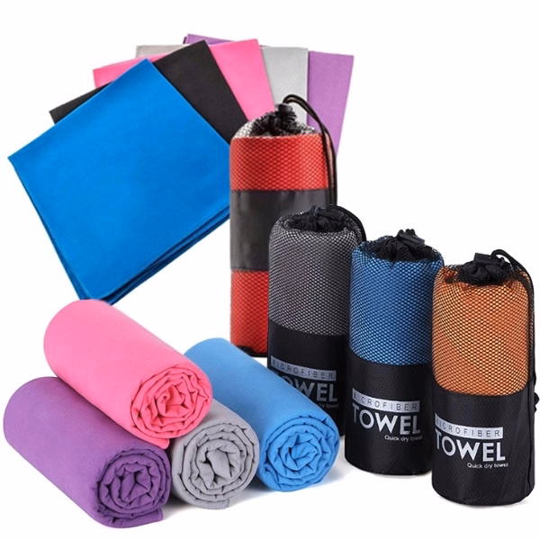 Microfiber Double-Sided Velvet Beach Towel - 60" x 30"