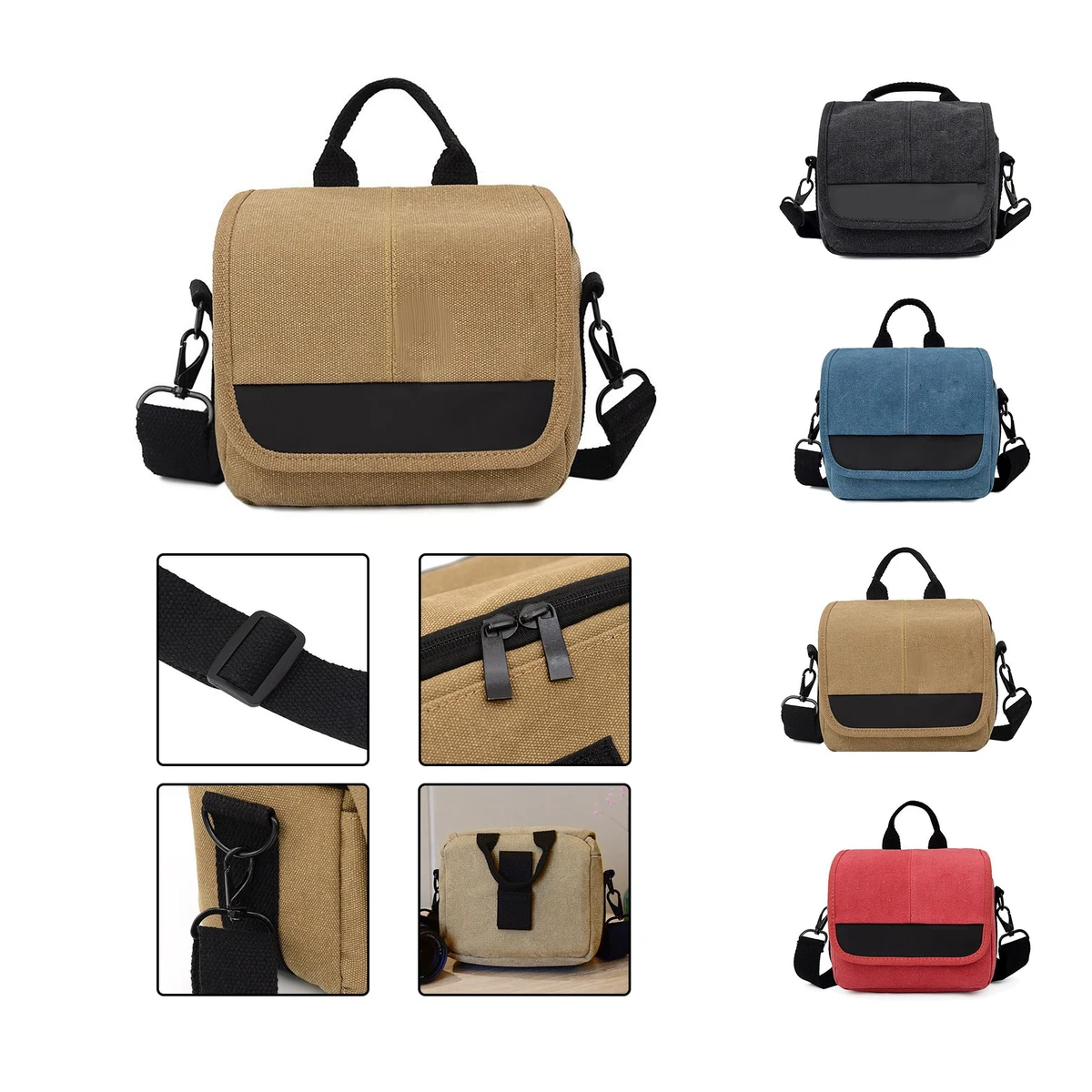 Micro Single Canvas Camera Bag 1
