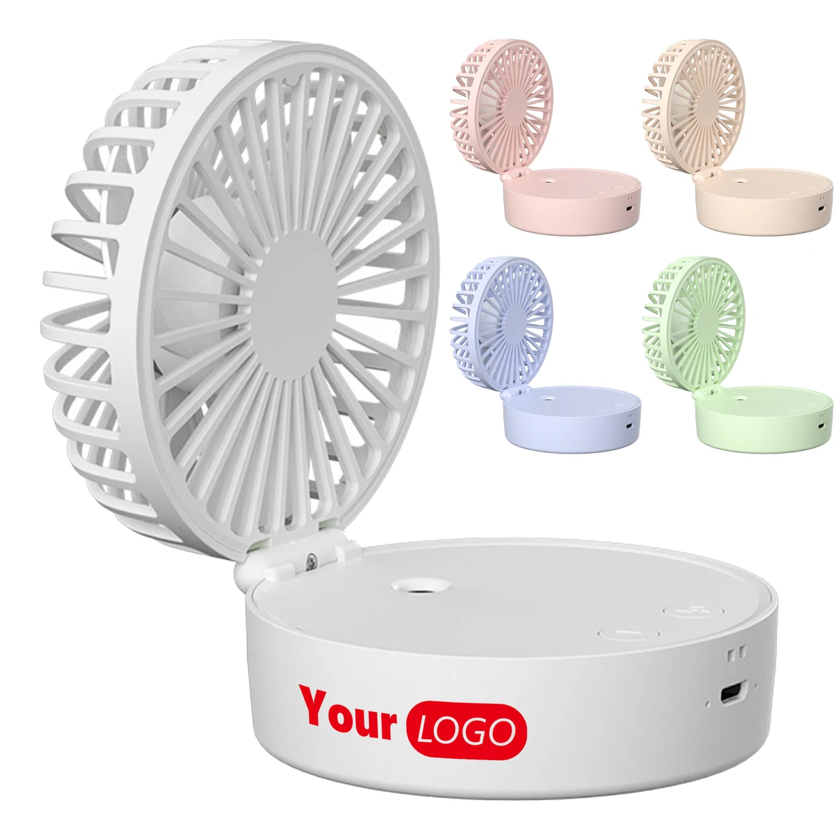 Other Plastic Logo-Ready Mist Cooling Fan 1