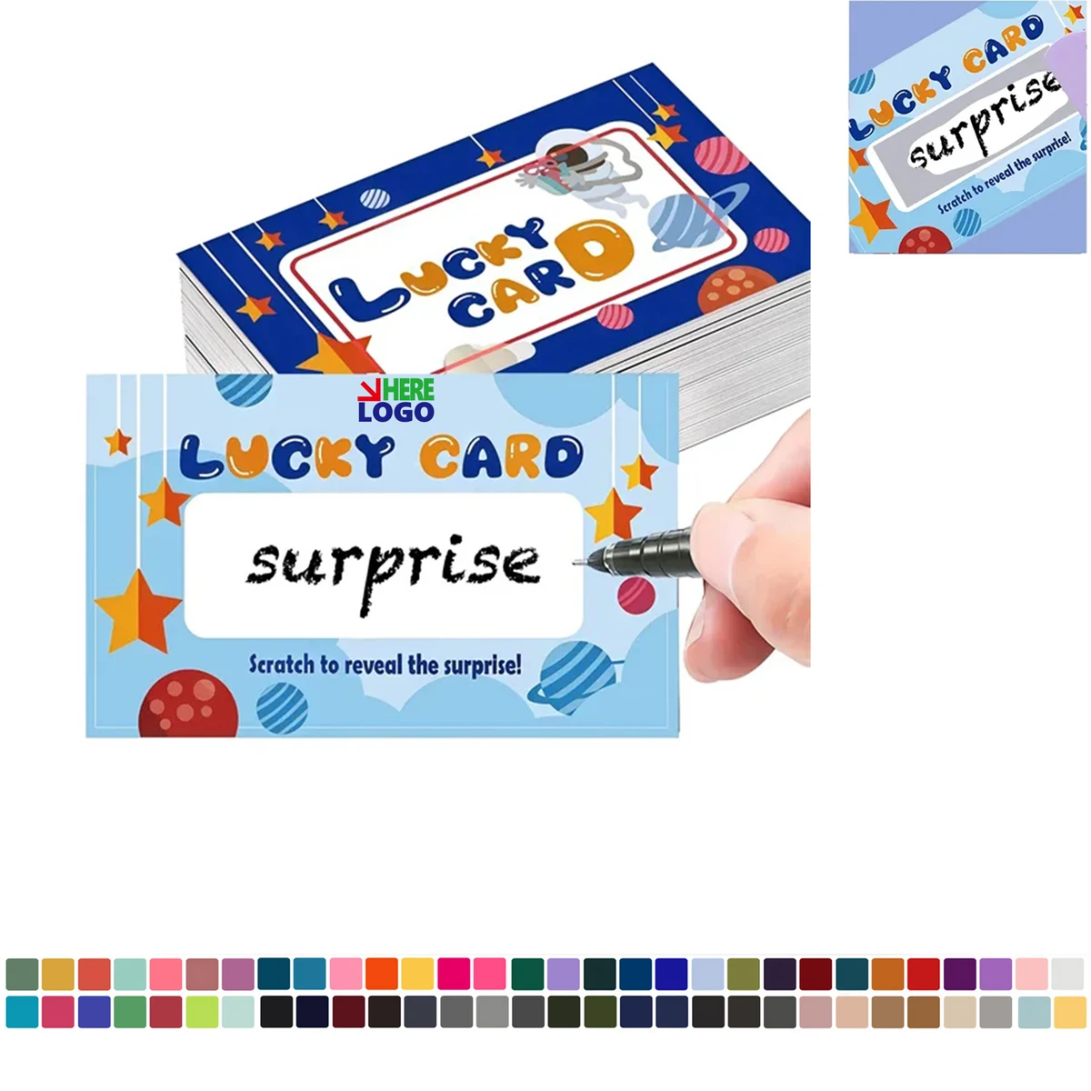 Custom Scratch Off Cards 1