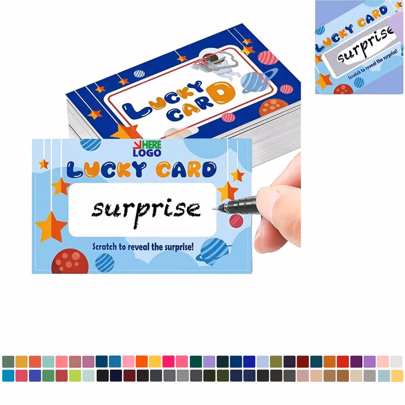 Custom Scratch Off Cards