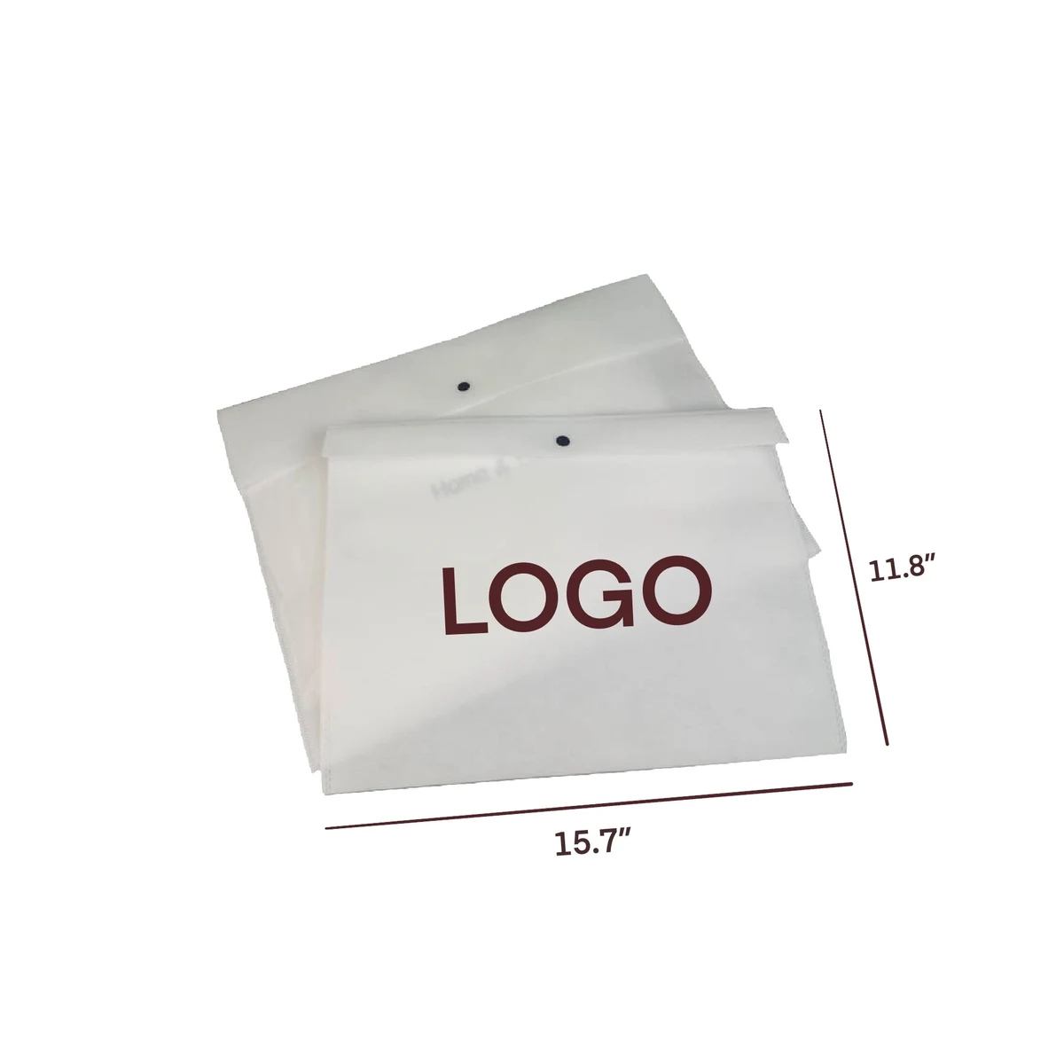 Portable Travel Non Woven Cloth Storage Bag MOQ 100PCS 1