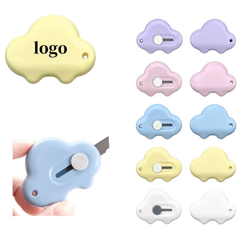 Cloud-Shaped Mini Utility Knife