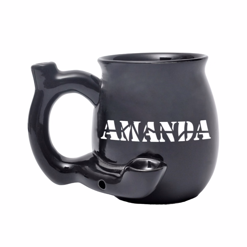12 Oz Ceramic Pipe Mug