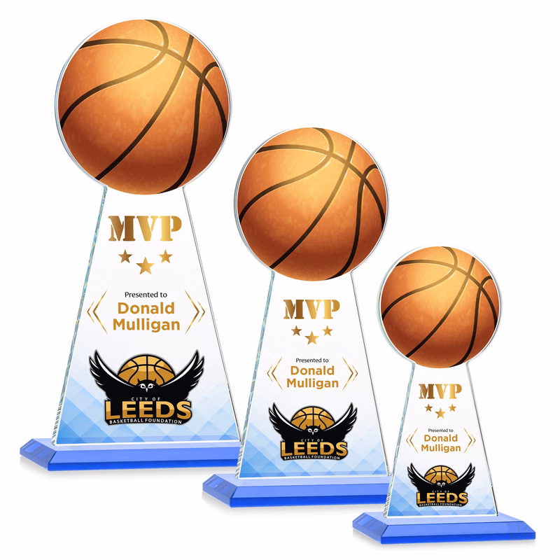 Edenwood Basketball VividPrint™ Award - Sky Blue