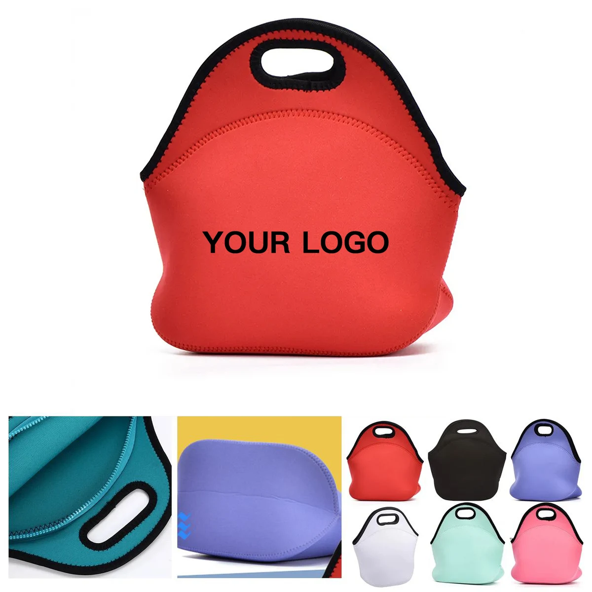 Insulated Neoprene Lunch Bag for Daily Meals 1