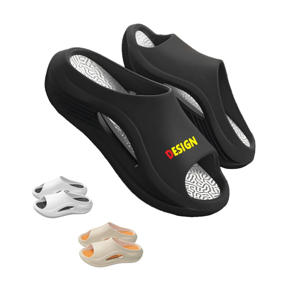 Two Tone EVA Unisex Slide Slipper 1