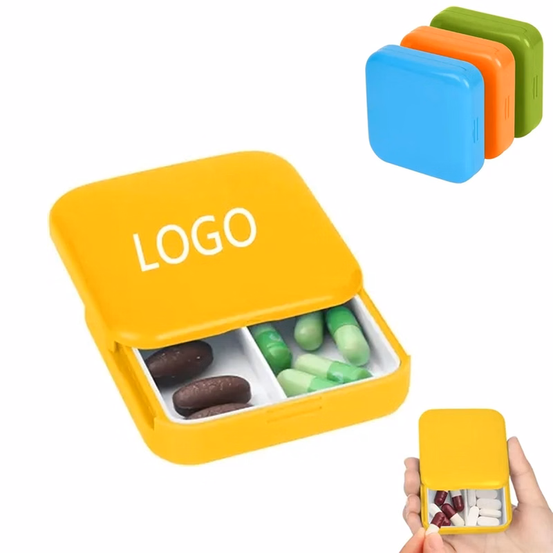 2 Dispensing Travel Pill Organizer
