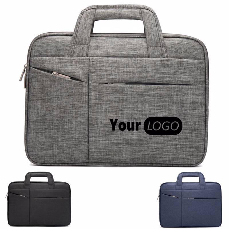 Canvas Laptop Bag 15.6 Inch Briefcase
