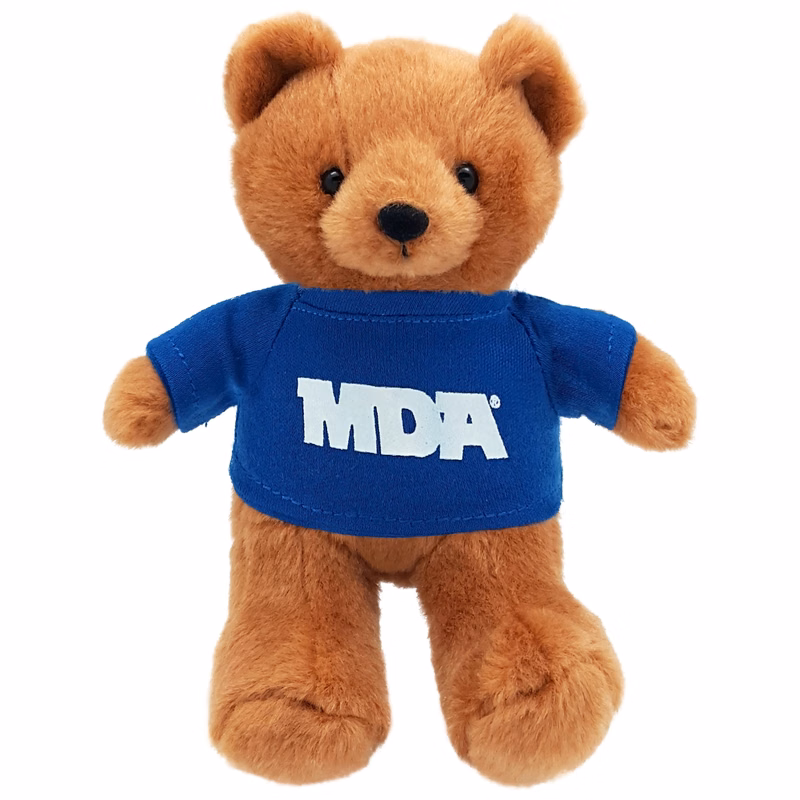 7" Brown Beanie Bear