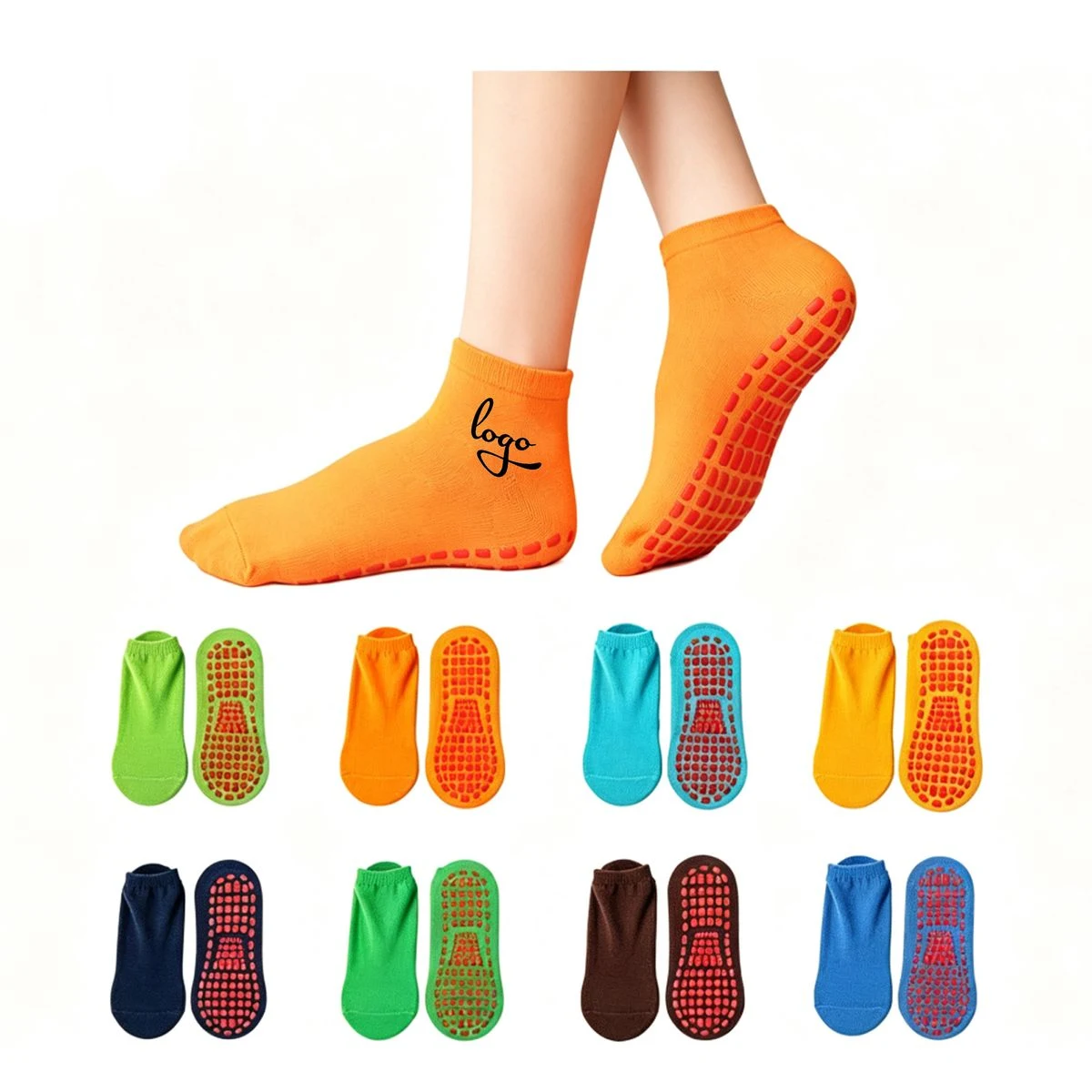 Non Slip Grippy Yoga Socks 1