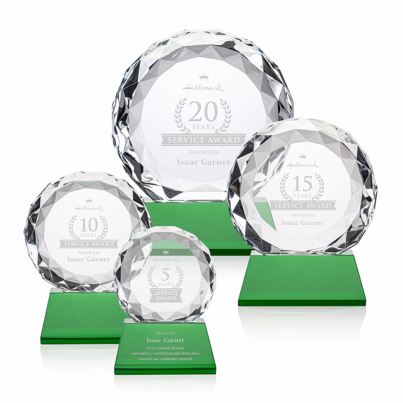 Seville Award on Entwhistle Base - Green