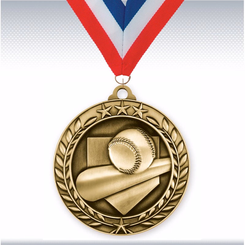 3D Sports & Academic Medal / Baseball