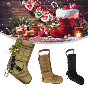 Outdoor Military Nylon Tactical Christmas Stocking 1