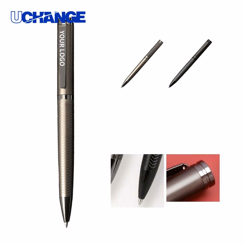 Metal Ballpoint Pen with Black Ink