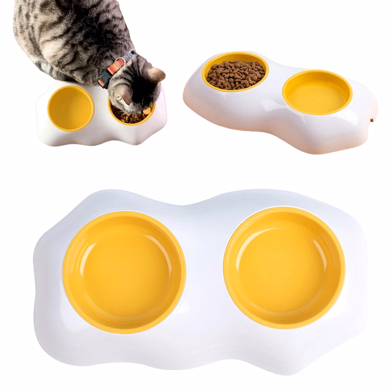 Double Dog Bowl for Water and Food