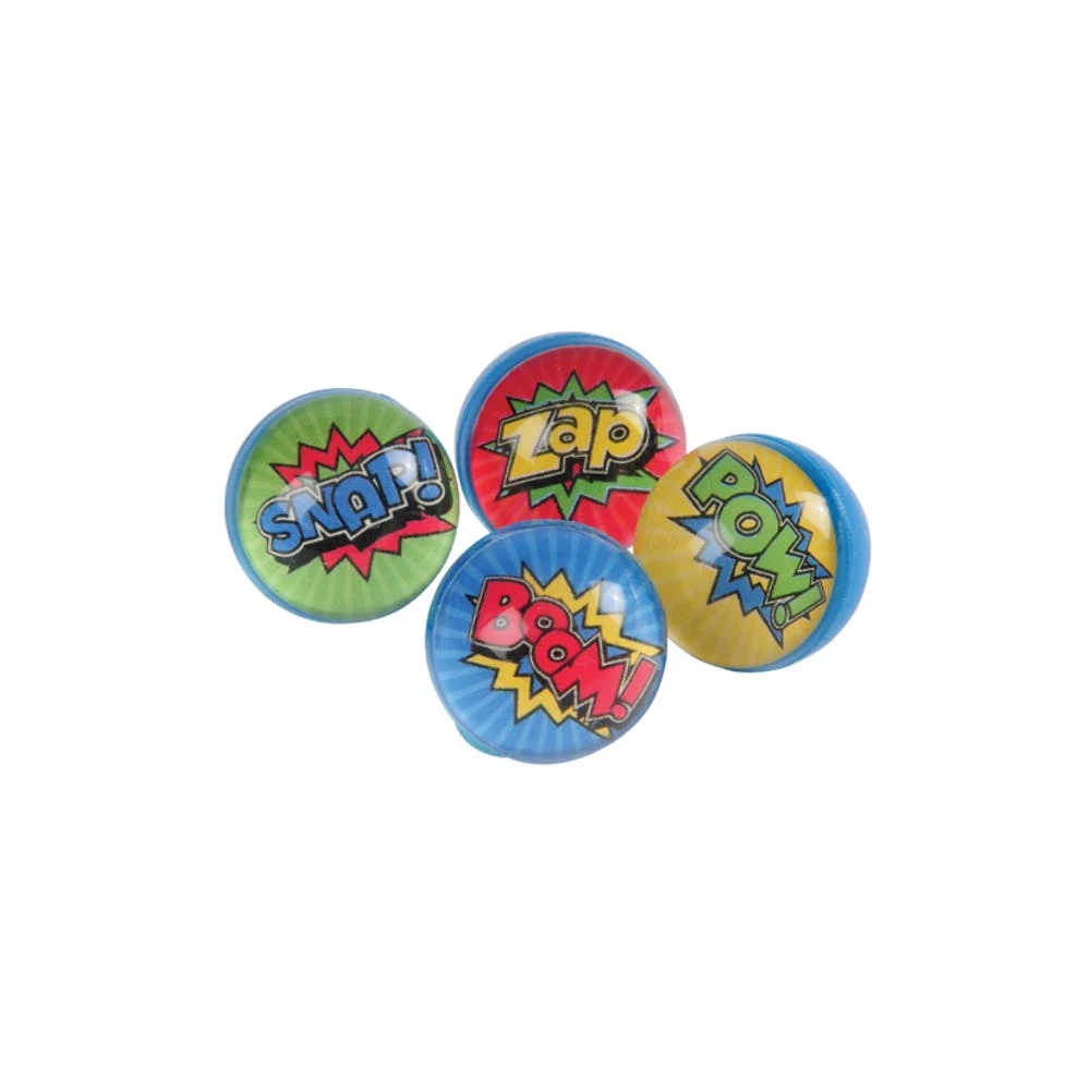 Superhero Bouncy Balls - Assorted 1