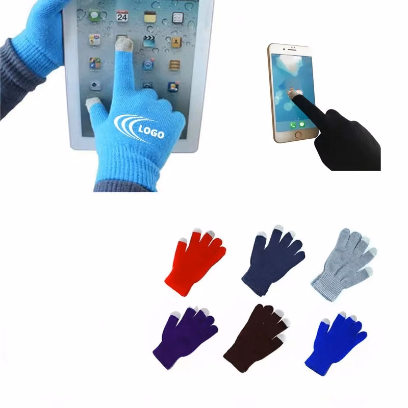 Multi-Color Touchscreen Winter Gloves