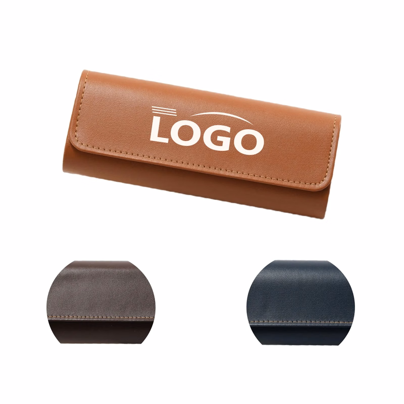 Travel Vintage Leather Sunglass Case