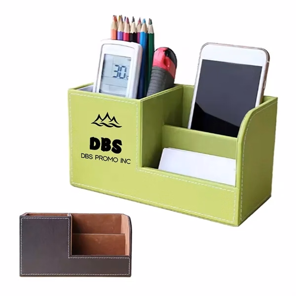 Business Desk Organizer in PU Leather