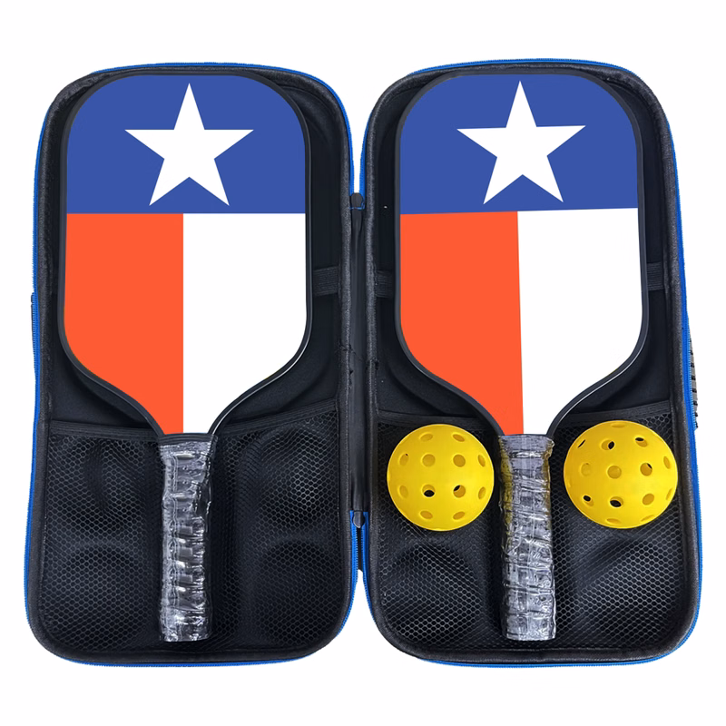 Carbon Fiber Pickleball Set w/ EVA Bag - Adult