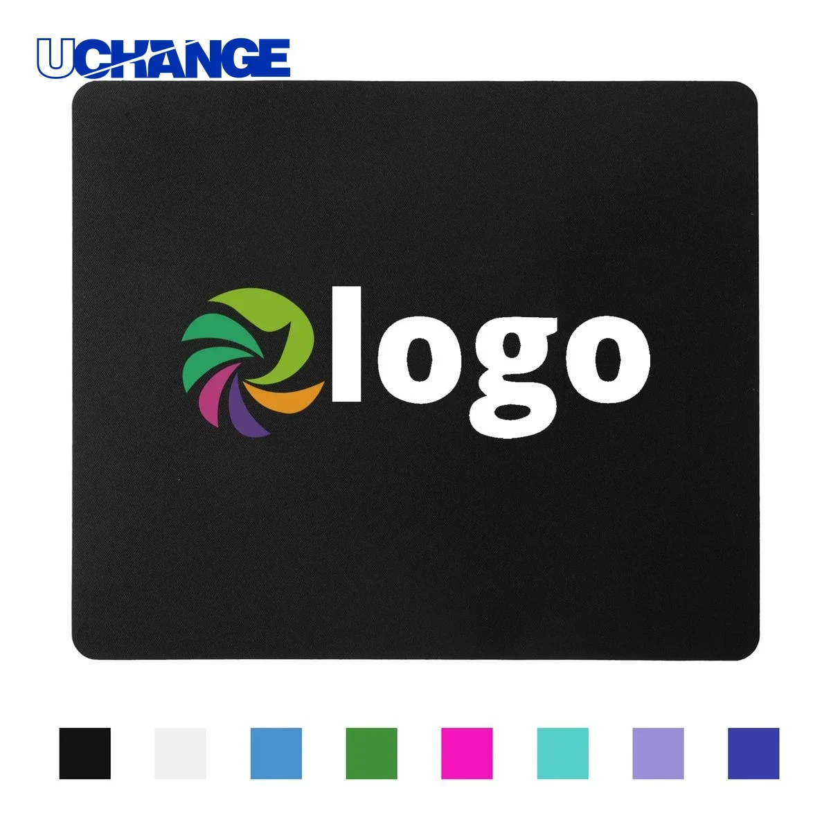 Rubber Mouse Pad Mat for Desktops (7"x8.5") 1