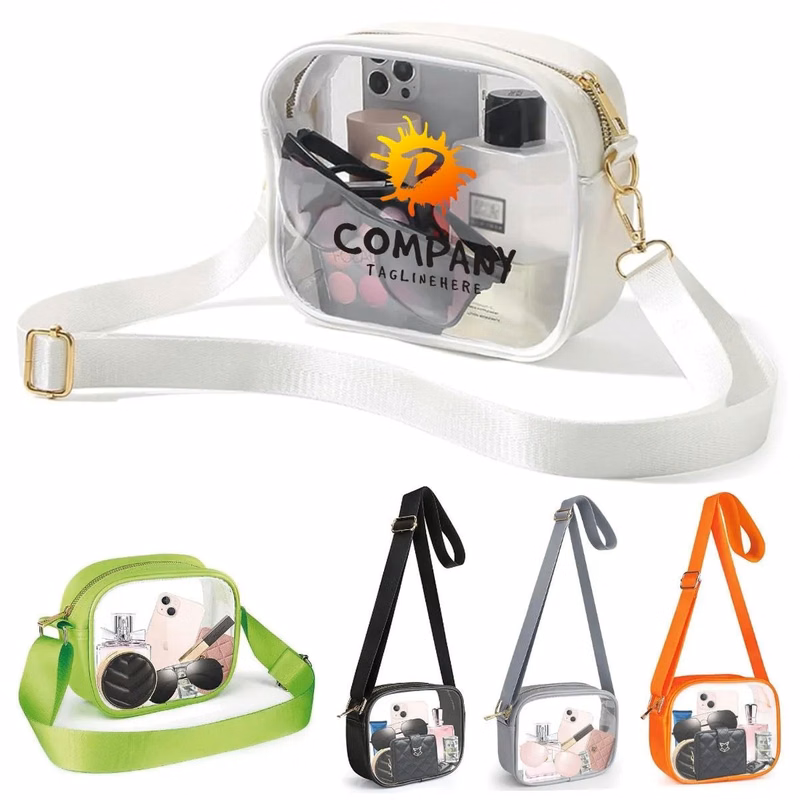 Stadium Approved Clear Crossbody Bags for Concerts Sports