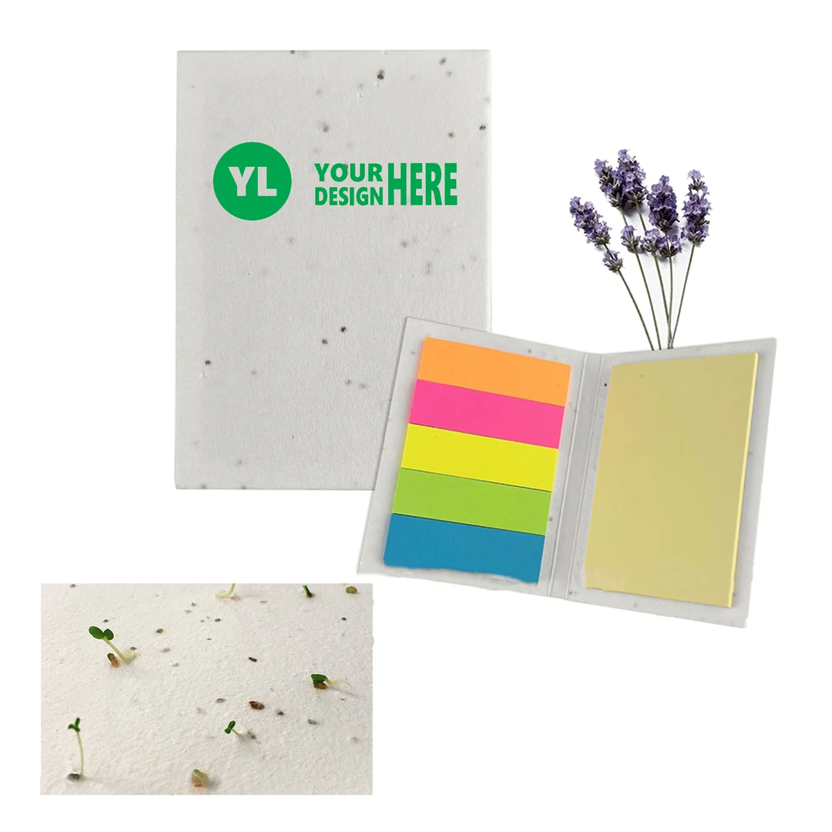 Simple Eco Recycled Self Adhesive Notebook MOQ 50 1