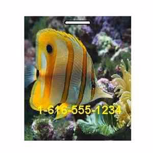 3-1/2" Square Custom Luggage & Sport Bag Tags