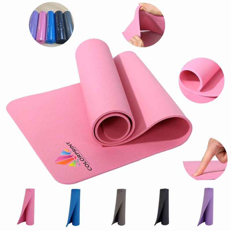 Nbr 72"X24"X0.3" Thick Anti Slip Yoga Mat