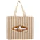 FEED Cotton and Jute Striped Tote 1