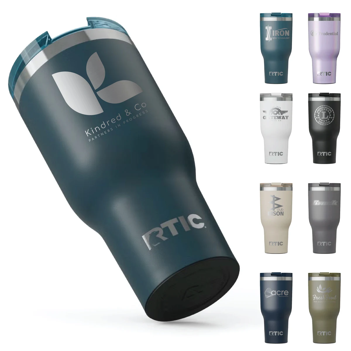 RTIC 40oz Ceramic Lined Stainless Steel Tumbler 1
