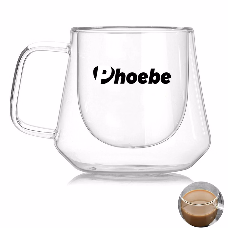 Double Wall Glass Thermo Cup Teacup