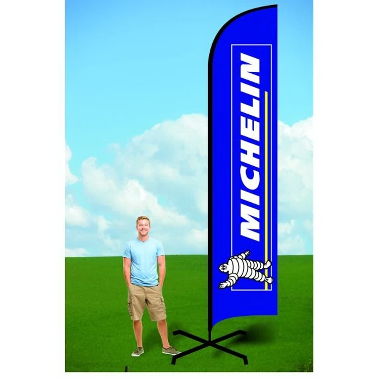 15ft Banner Flag with X Stand-single 1